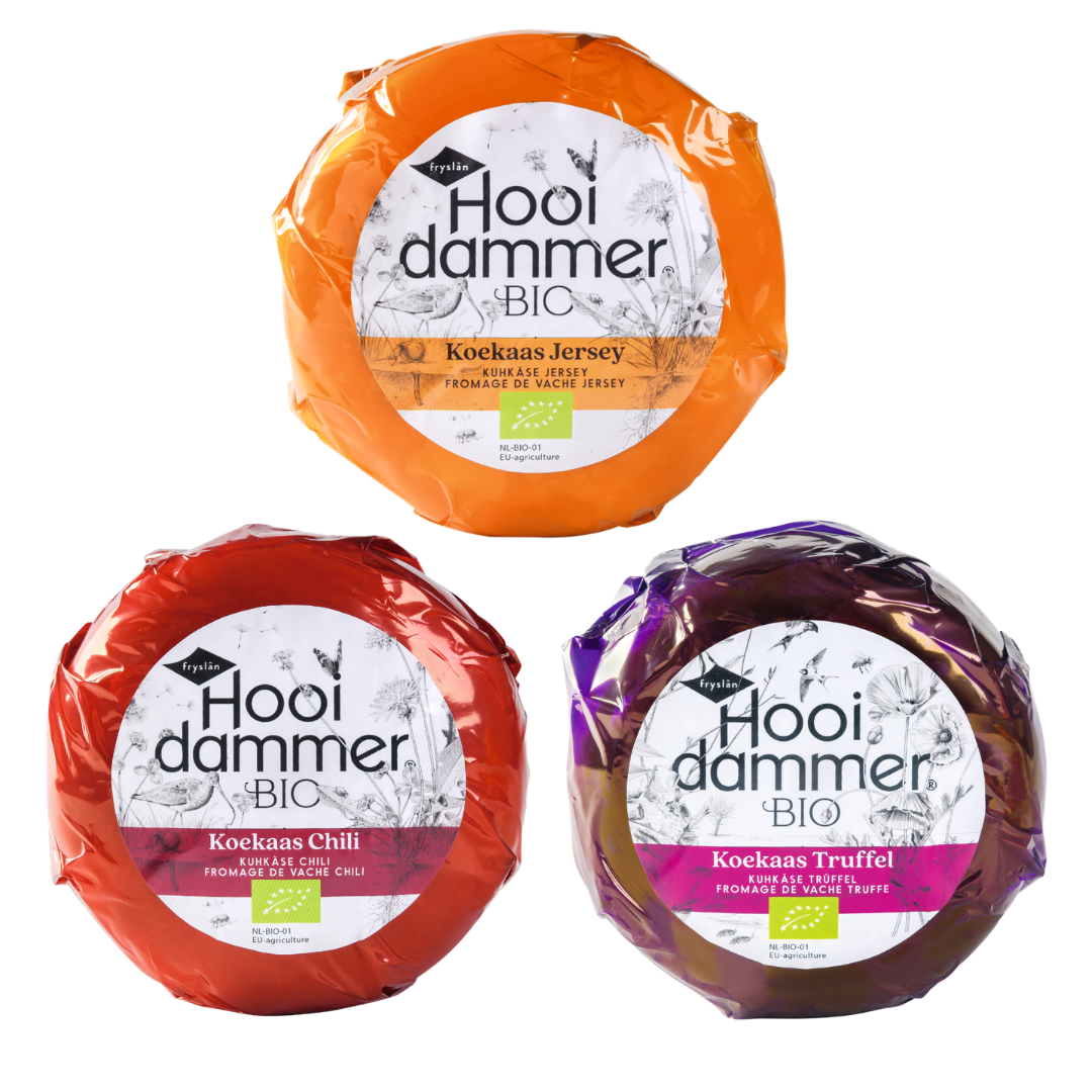 Hooidammer Selectie van 3 Biologische Koekazen